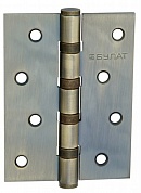 Картинка Петля универсальная БУЛАТ ПН100/4BB-C AB бронза